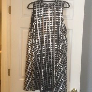 Super fun A line sequin dress